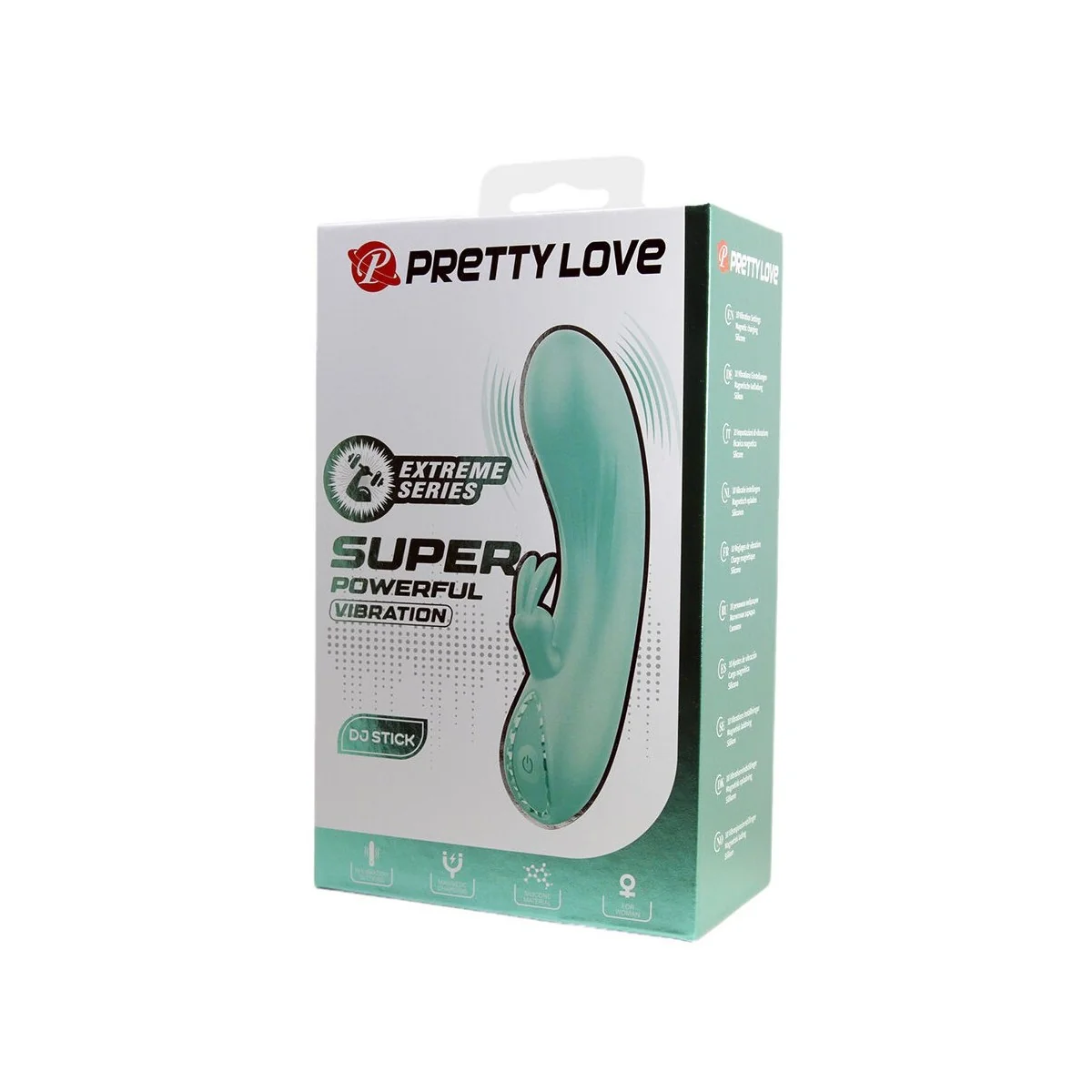 Dj Stick G-Spot Türkis Vibrator von High Tech