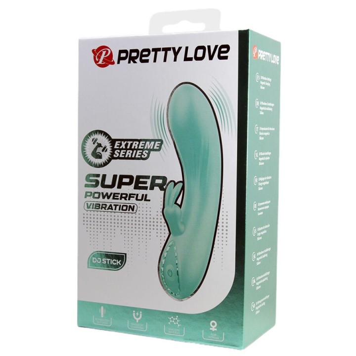 Dj Stick G-Spot Türkis Vibrator von High Tech
