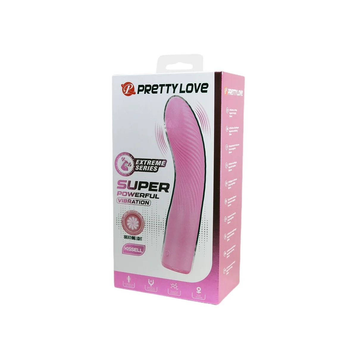 Kisell G-Spot Pink Vibrator von High Tech