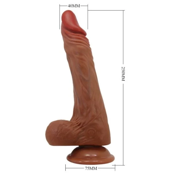 Calisto Realistischer Dildo 24 cm Hautfarben von Baile Vibrators | Fesselliebe.de