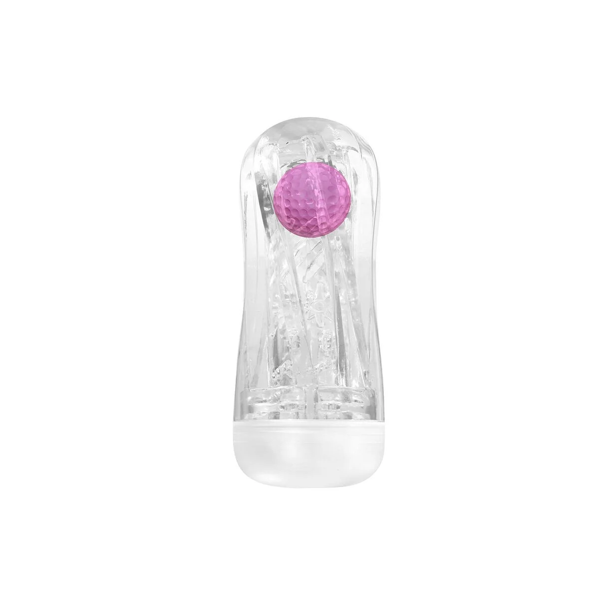 360º Strukturierter Masturbationsbecher, Transparent von Bodies & Masturbators