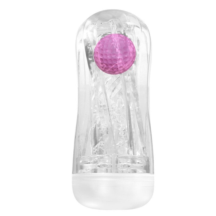 360º Strukturierter Masturbationsbecher, Transparent von Bodies & Masturbators