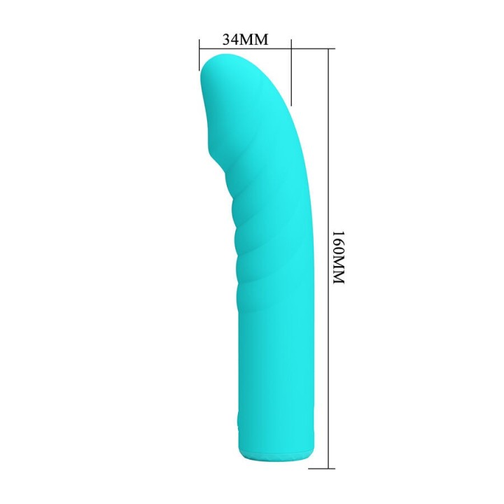 Rylan G-Spot Blue Vibrator von High Tech