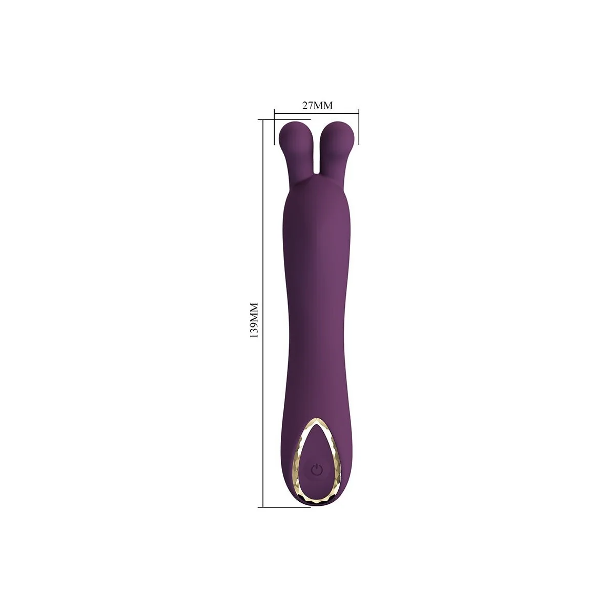 Dj Rabbit Purple G-Spot Vibrator von High Tech