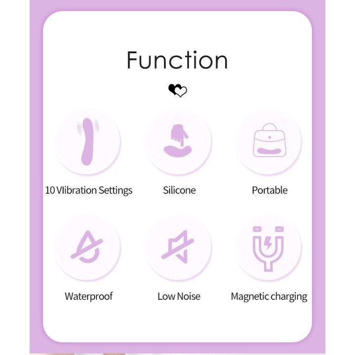 Dj Rabbit Purple G-Spot Vibrator von High Tech