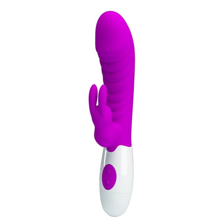 Naughty Bunny Lila Vibrator von High Tech