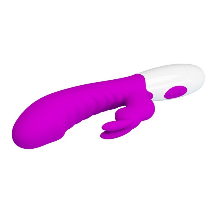 Naughty Bunny Lila Vibrator von High Tech