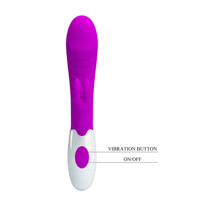 Naughty Bunny Lila Vibrator von High Tech
