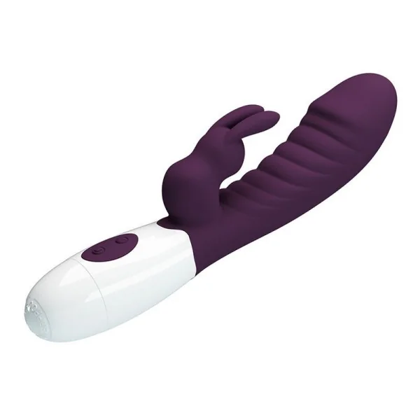 Naughty Bunny 30-Funktionen-Kaninchenvibrator Lila von High Tech