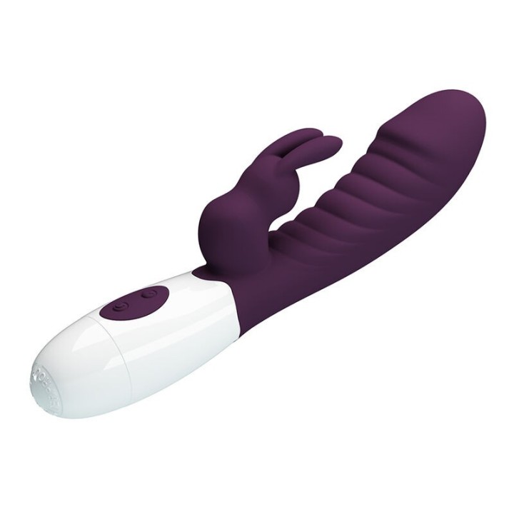 Naughty Bunny 30-Funktionen-Kaninchenvibrator Lila von High Tech