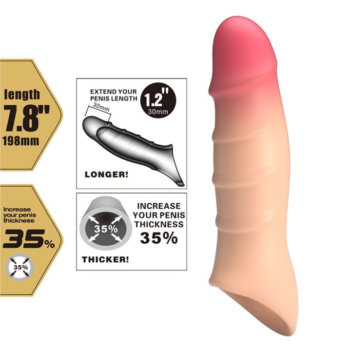 Darnell Realistic Effect Penis Cover von For Him