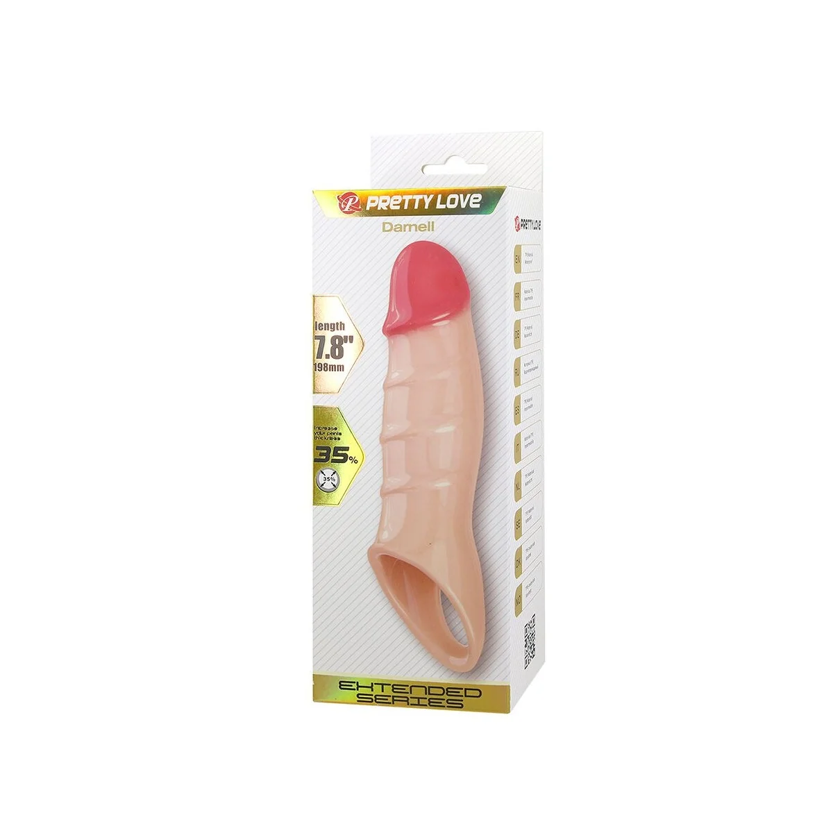Darnell Realistic Effect Penis Cover von For Him