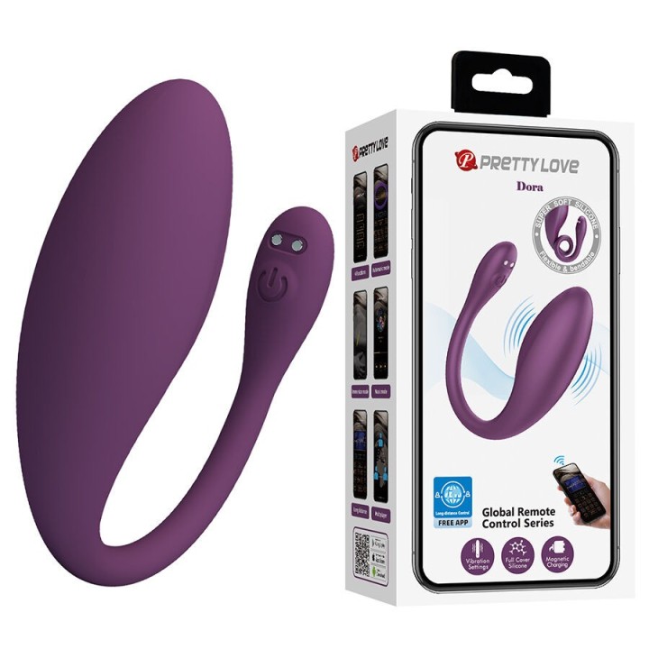 Dora Unsichtbarer Vibrator mit Kostenloser App von App Series