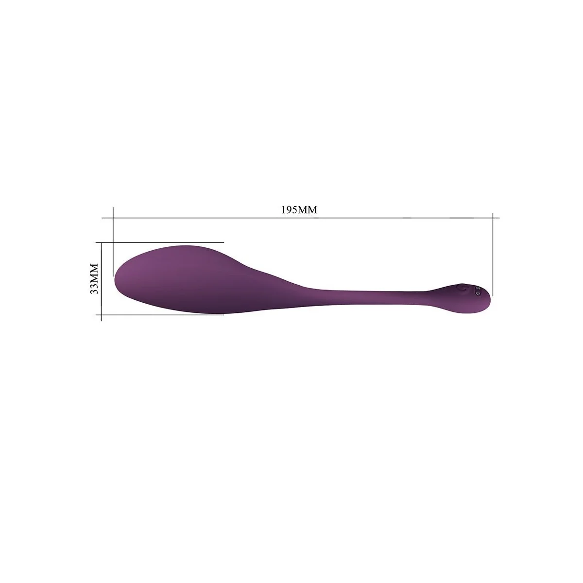 Dora Unsichtbarer Vibrator mit Kostenloser App von App Series