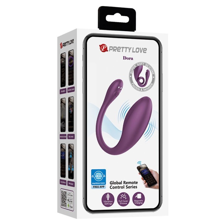 Dora Unsichtbarer Vibrator mit Kostenloser App von App Series