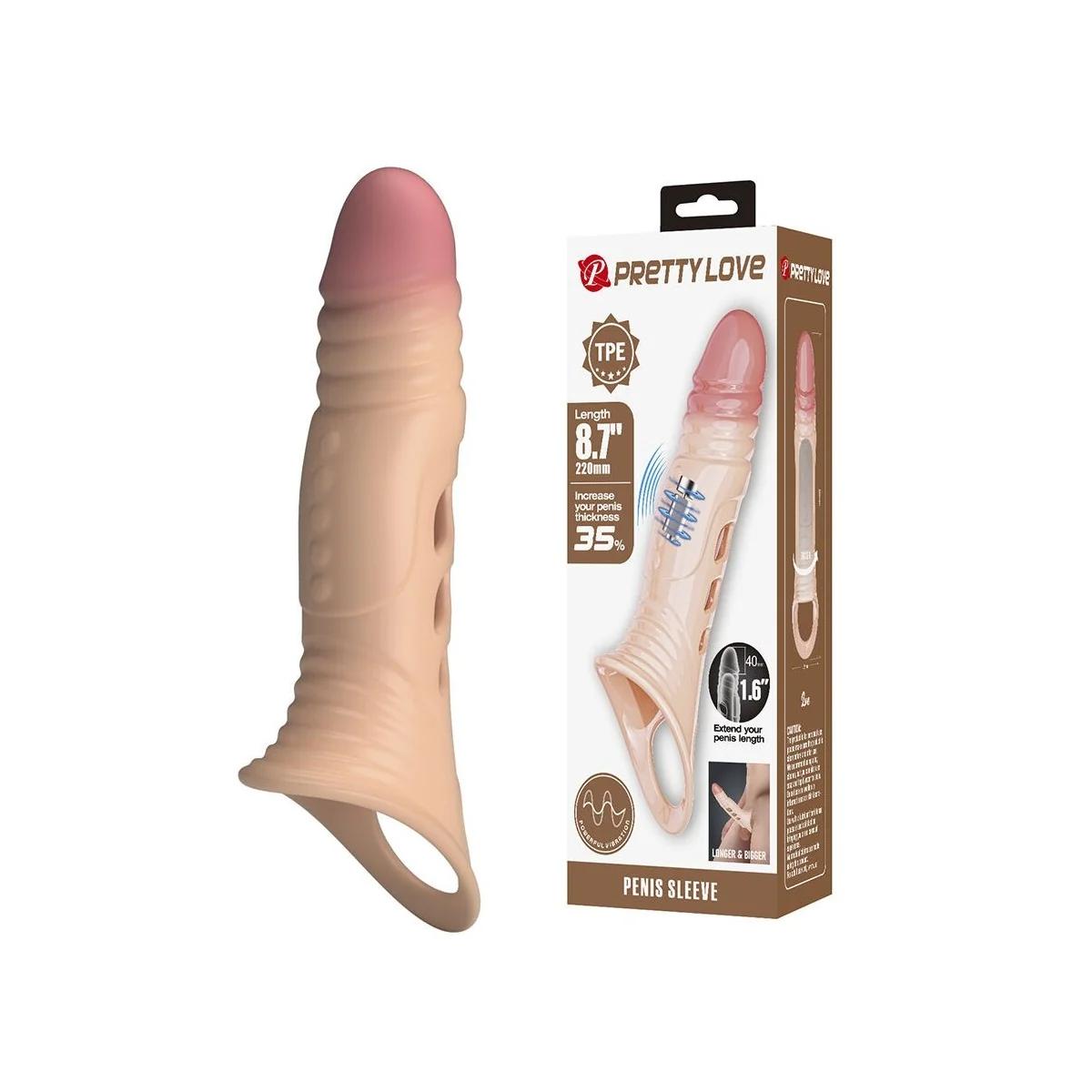 Penishemmung mit Integrierter Vibration von For Him