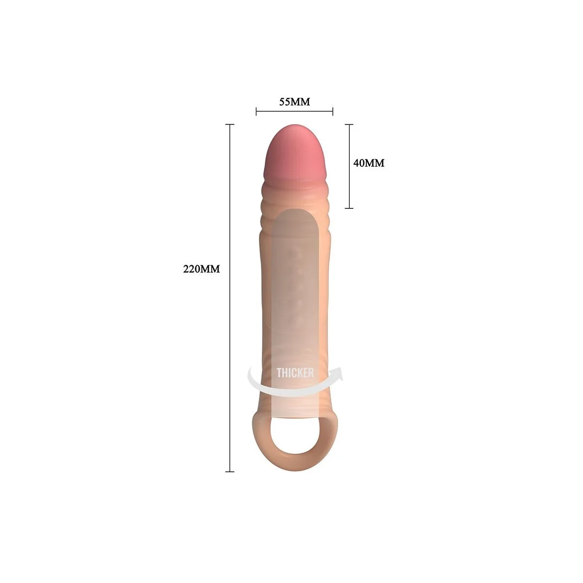 Penishemmung mit Integrierter Vibration von For Him