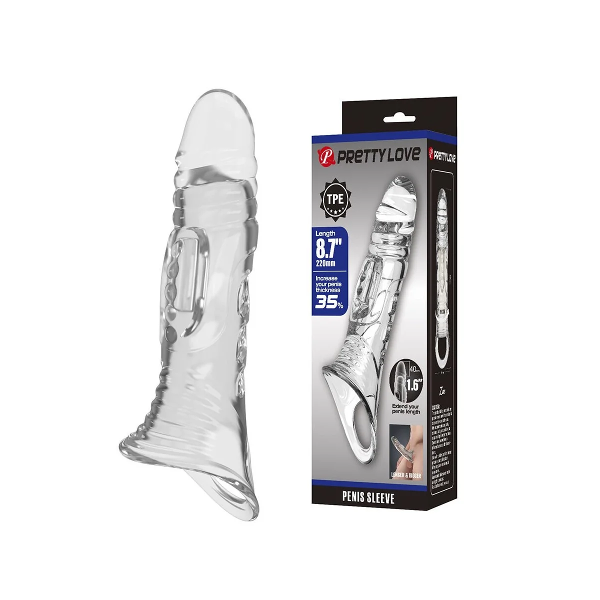 Transparente Penis-abdeckung von For Him