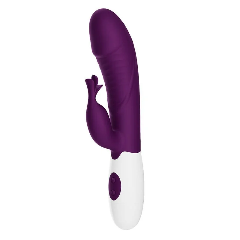 Rogue Muse 30-Funktionen-Hasenvibrator Lila von High Tech
