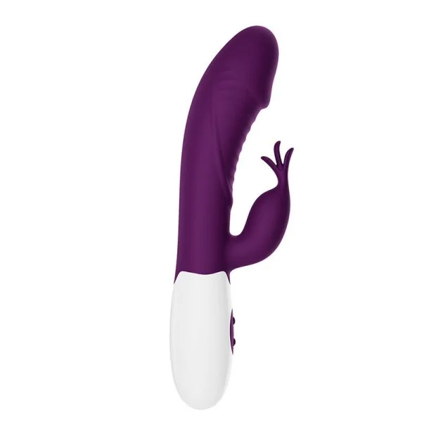 Rogue Muse 30-Funktionen-Hasenvibrator Lila von High Tech