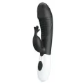 Rasmussen 30-Funktionen-Hase-Vibrator Schwarz von High Tech