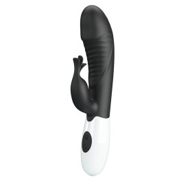Rasmussen 30-Funktionen-Hase-Vibrator Schwarz von High Tech