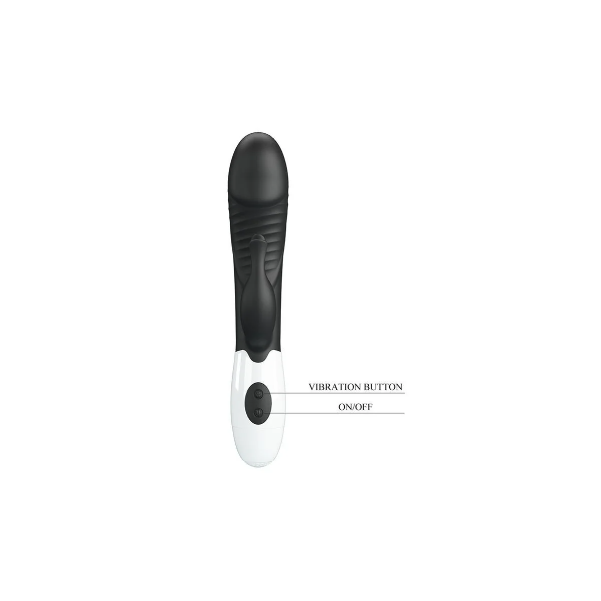 Rasmussen 30-Funktionen-Hase-Vibrator Schwarz von High Tech
