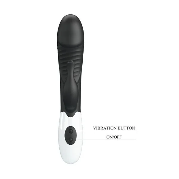 Rasmussen 30-Funktionen-Hase-Vibrator Schwarz von High Tech