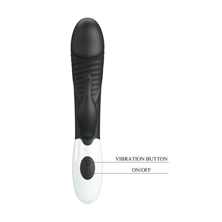 Rasmussen 30-Funktionen-Hase-Vibrator Schwarz von High Tech