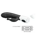 Rasmussen 30-Funktionen-Hase-Vibrator Schwarz von High Tech