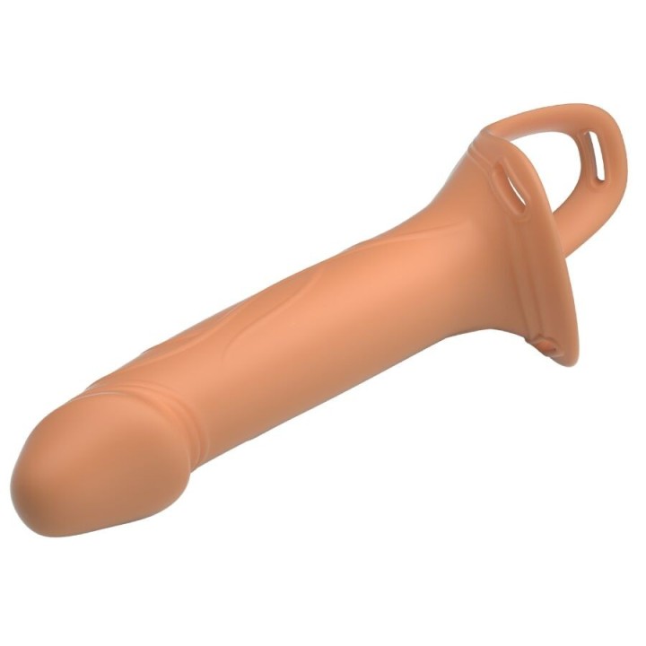 Landon Vibrations-Strap-On für Hellhaut von Harness Collection