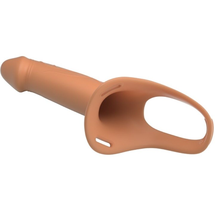 Landon Vibrations-Strap-On für Hellhaut von Harness Collection