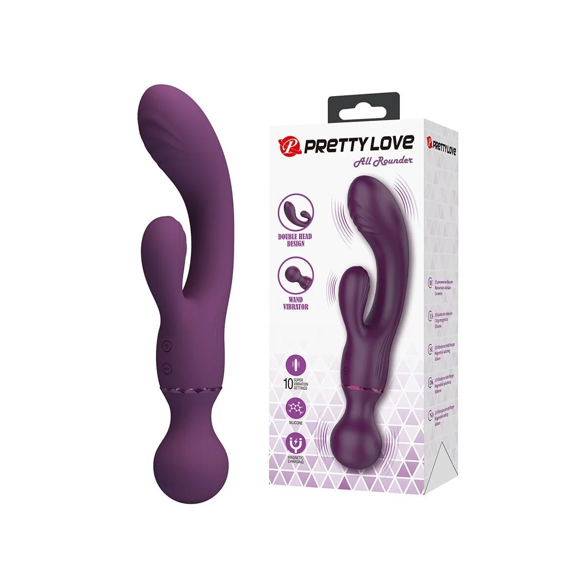 Allrounder Lila G-Punkt-Vibrator von High Tech