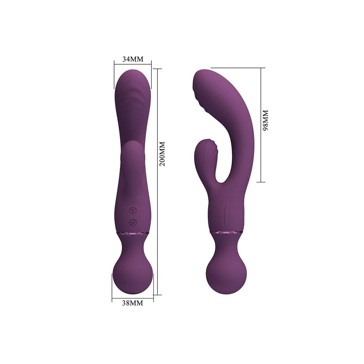 Allrounder Lila G-Punkt-Vibrator von High Tech