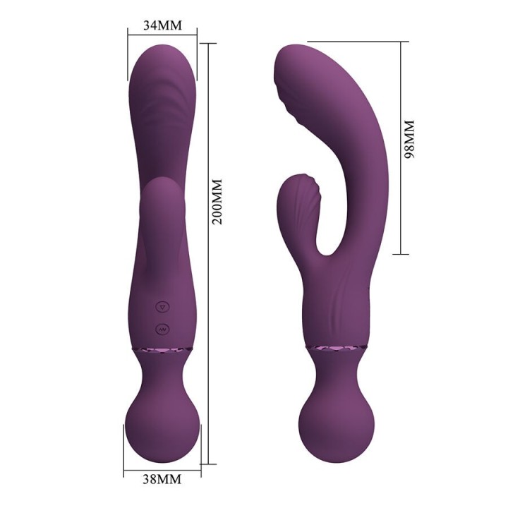 Allrounder Lila G-Punkt-Vibrator von High Tech