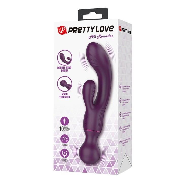 Allrounder Lila G-Punkt-Vibrator von High Tech