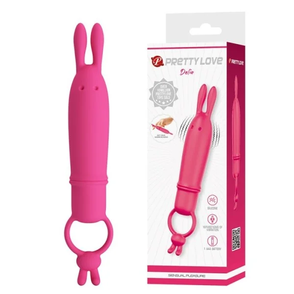 Delia Rabbit Vibrator mit Widerstandsring von For Him