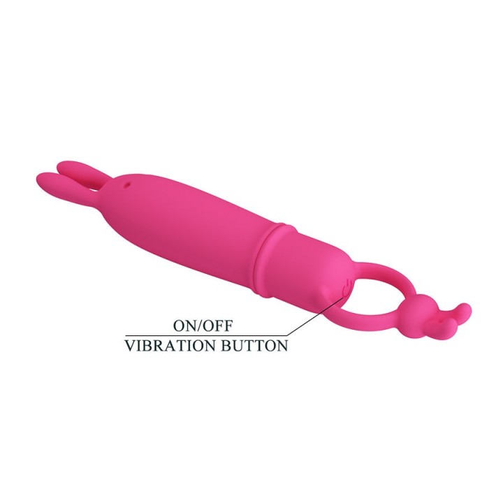 Delia Rabbit Vibrator mit Widerstandsring von For Him