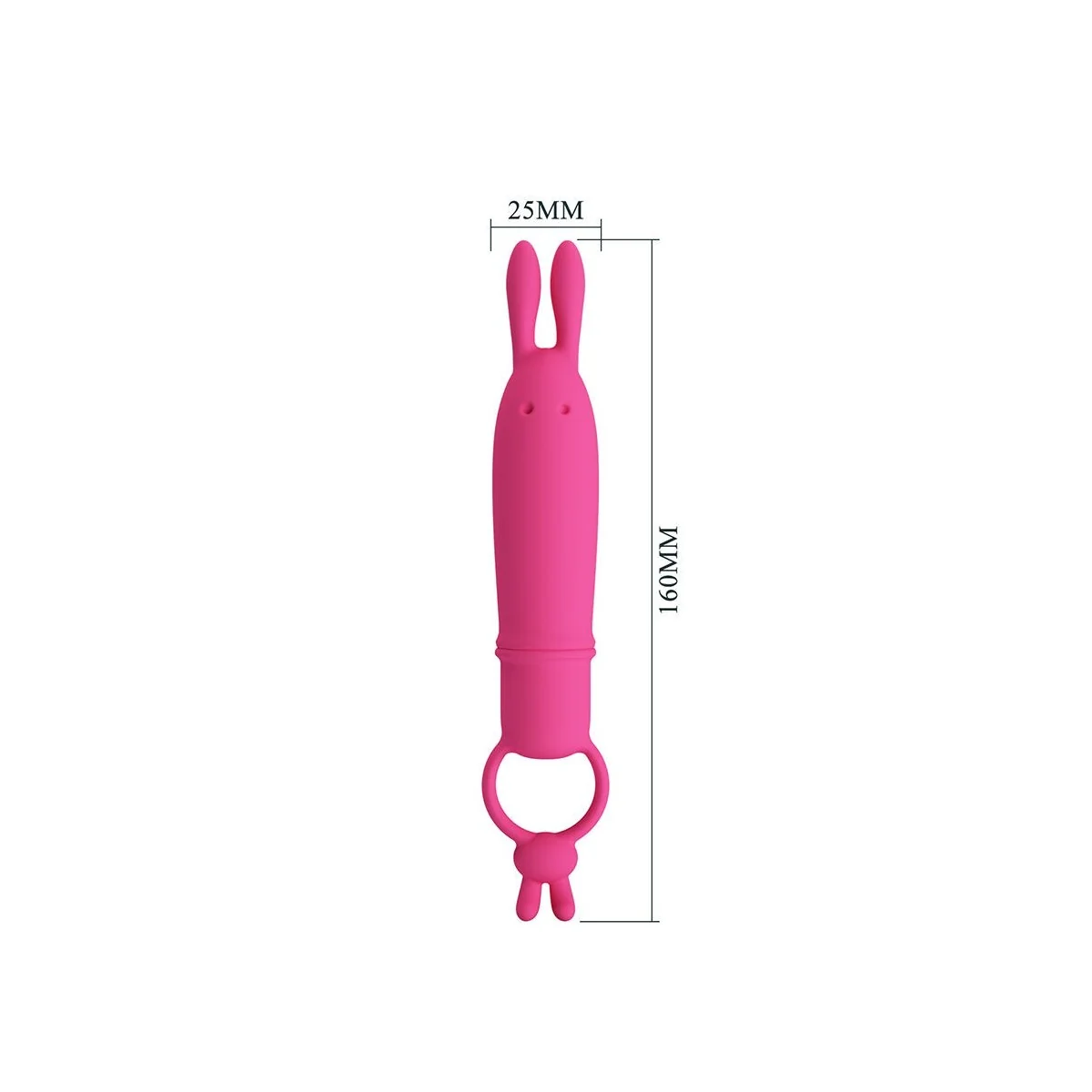 Delia Rabbit Vibrator mit Widerstandsring von For Him