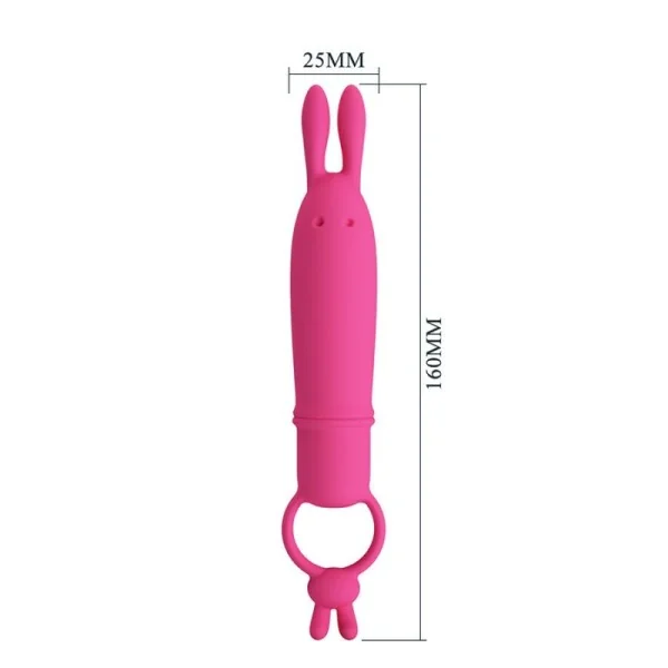 Delia Rabbit Vibrator mit Widerstandsring von For Him