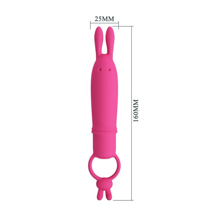 Delia Rabbit Vibrator mit Widerstandsring von For Him