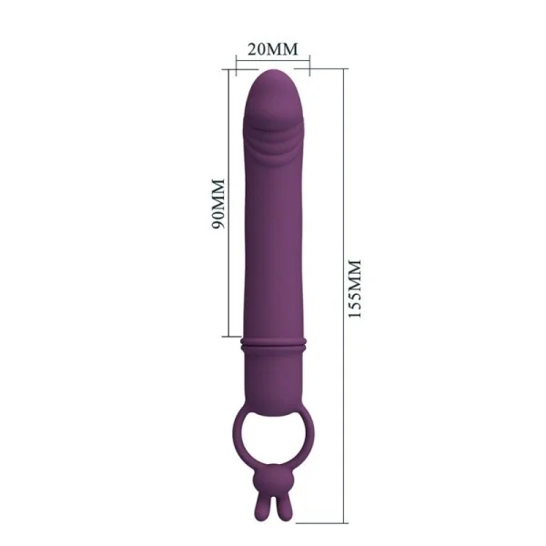 Cora Vibrator Penisform mit Widerstandsring von For Him