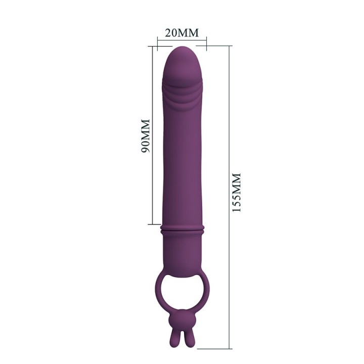 Cora Vibrator Penisform mit Widerstandsring von For Him