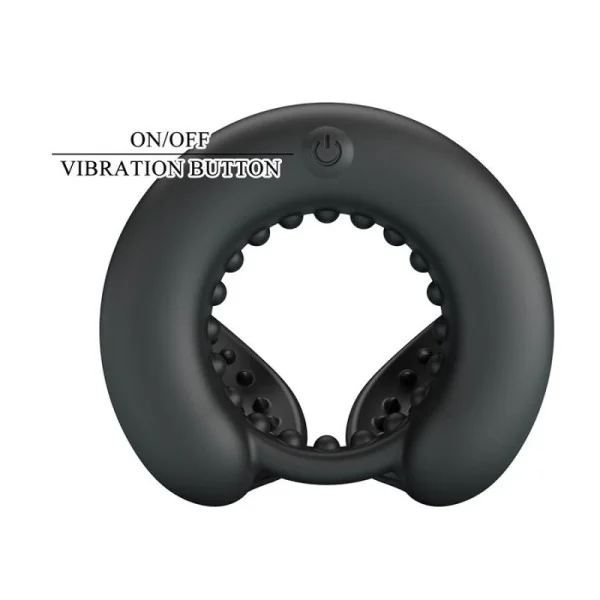Quentin Penisring mit Hodenstimulator von For Him