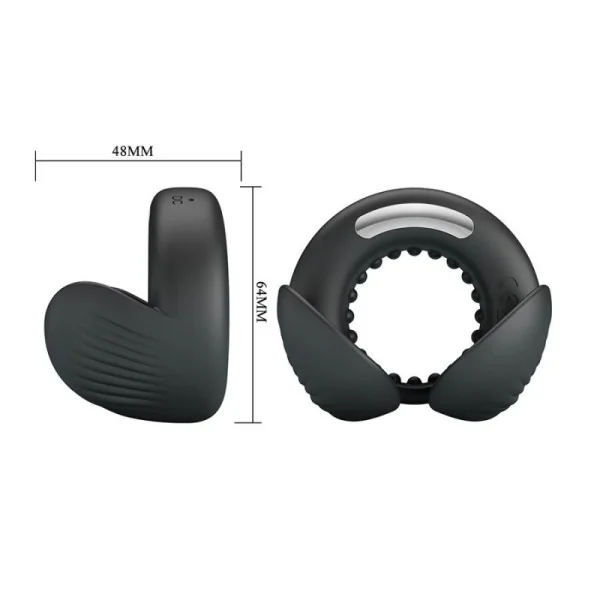 Quentin Penisring mit Hodenstimulator von For Him