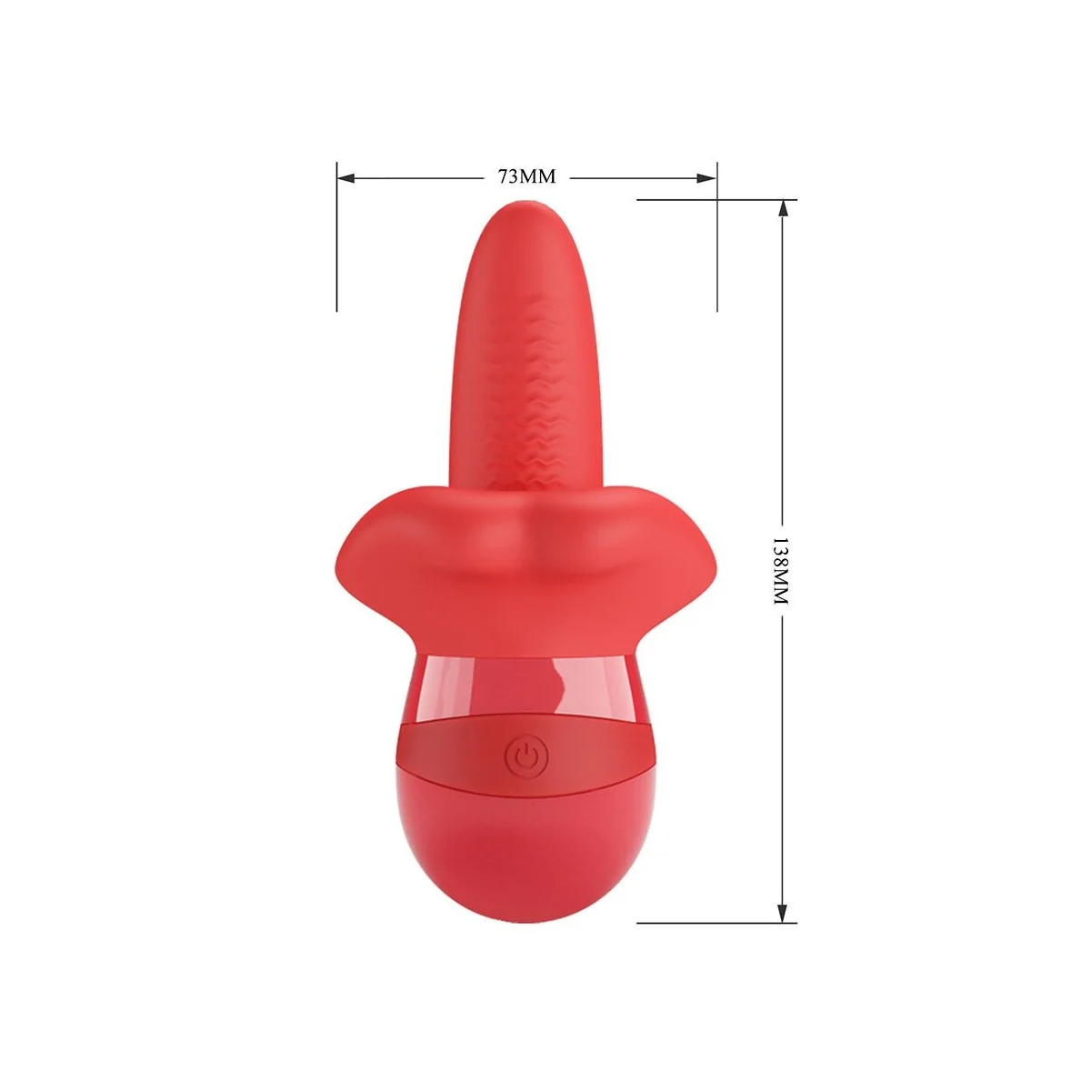 Obelia Masturbator Zungenvibrator mit Orbitalbewegung von High Tech