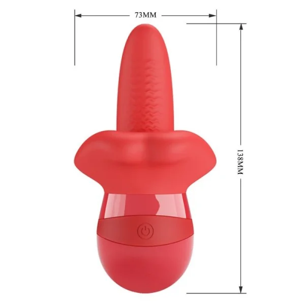 Obelia Masturbator Zungenvibrator mit Orbitalbewegung von High Tech