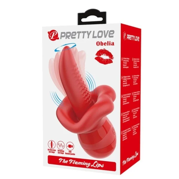 Obelia Masturbator Zungenvibrator mit Orbitalbewegung von High Tech