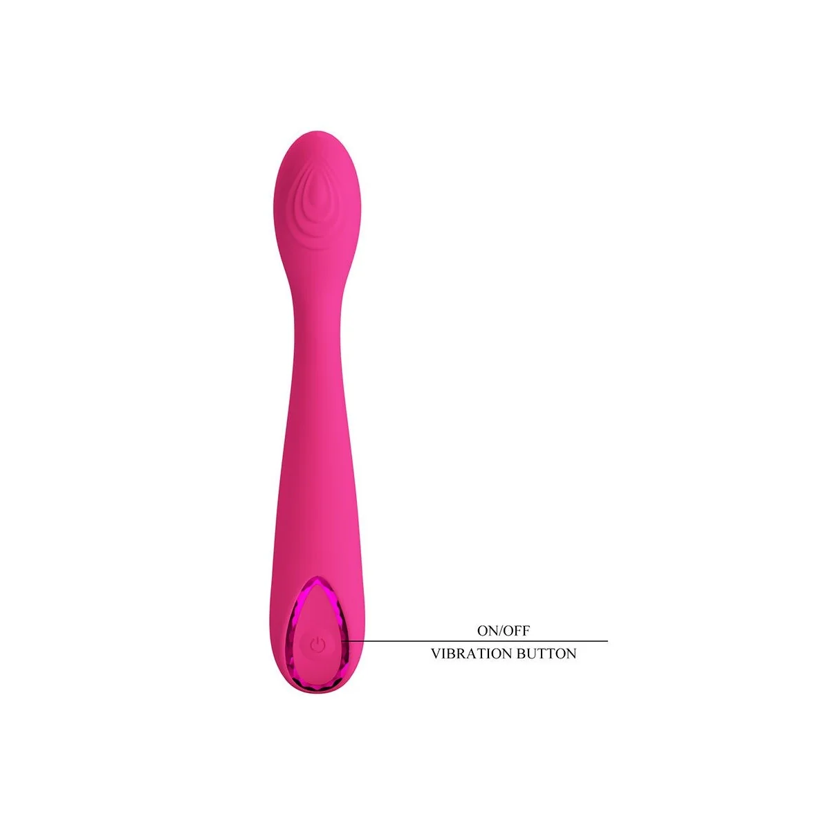 Jessica Hochleistungs-Vibrator In Pink von High Tech