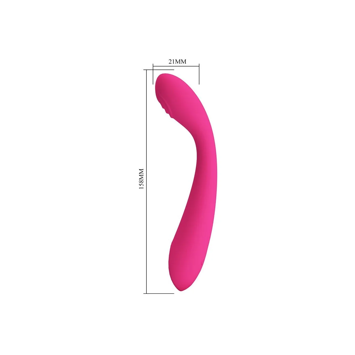 Jessica Hochleistungs-Vibrator In Pink von High Tech